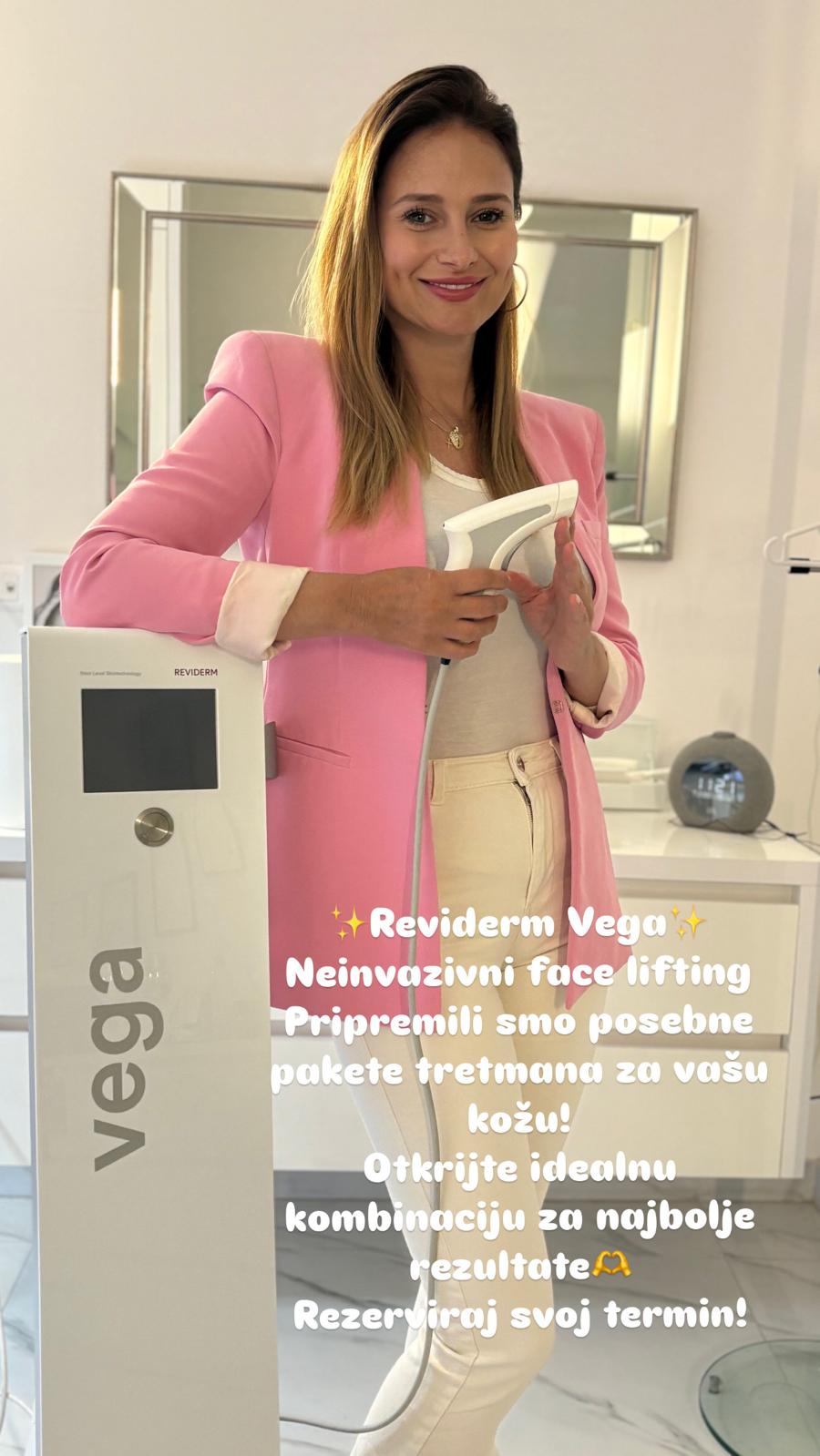 Ugodan ambijent beauty salona tijekom RF tretmana